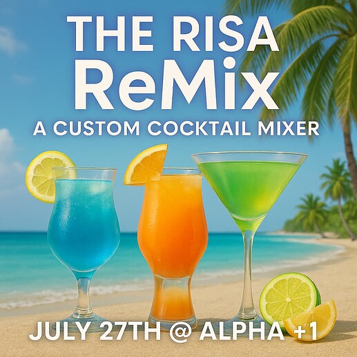 The Risa ReMix - A Custom Cocktail Mixer